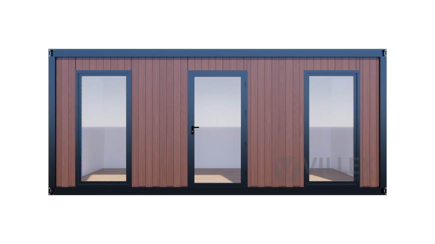 Bürocontainer Villex Big Wood Pavillon 2.0 BWP2.0