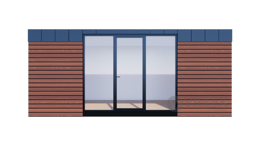 Bürocontainer Villex Big Wood Pavillon 3.0 BWP3.0