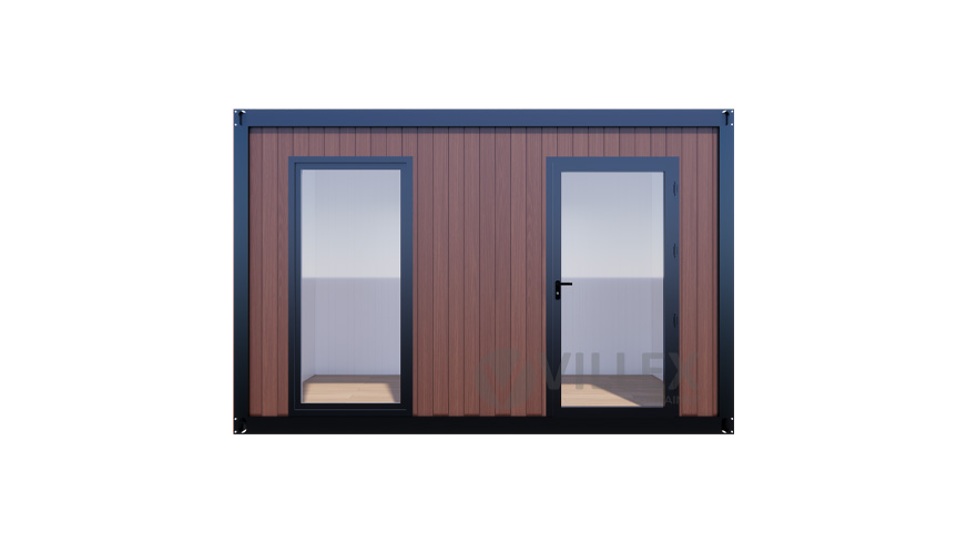 Bürocontainer Villex Mini Wood Pavillon 2.0 MINWP2.0