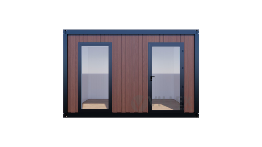 Bürocontainer Villex Mini Wood Pavillon 3.0 MINWP3.0