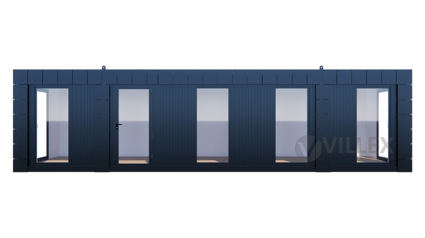 Bürocontainer Villex Plus Giant Block-Line Black 1.0 PGBLB1.0