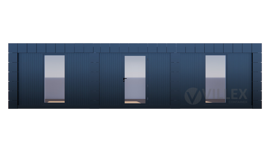 Bürocontainer Villex Ultra Giant Block-Line Black 1.0 ULTGIABLB1.0