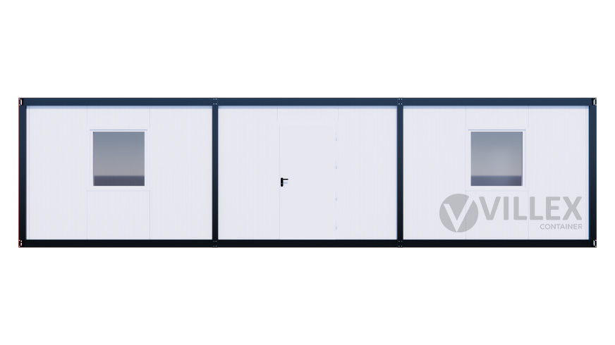 Bürocontainer Villex Ultra Giant Plus Cube Blanc 4.0 ULTGIAPCB4.0