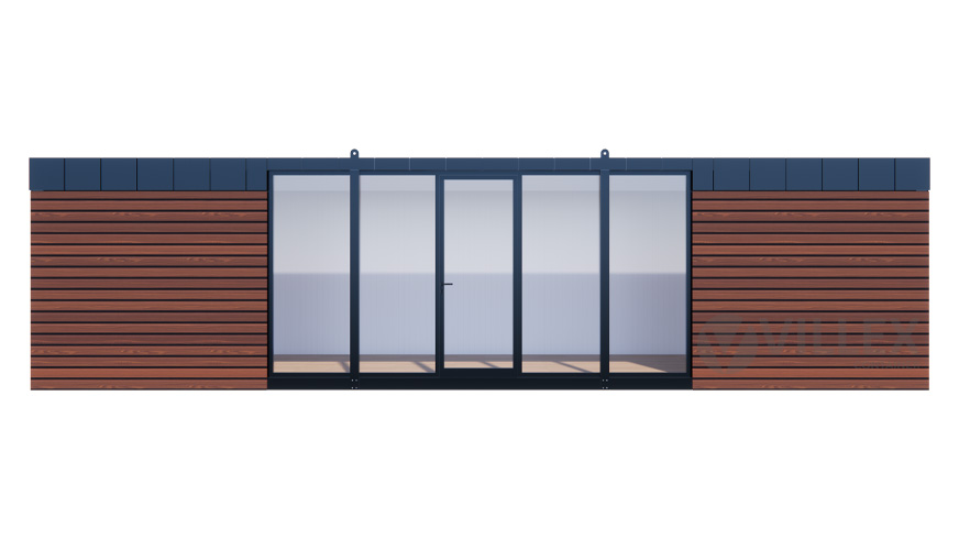 Bürocontainer Villex Ultra Giant Wood Pavillon 3.0 ULTGIAWP3.0