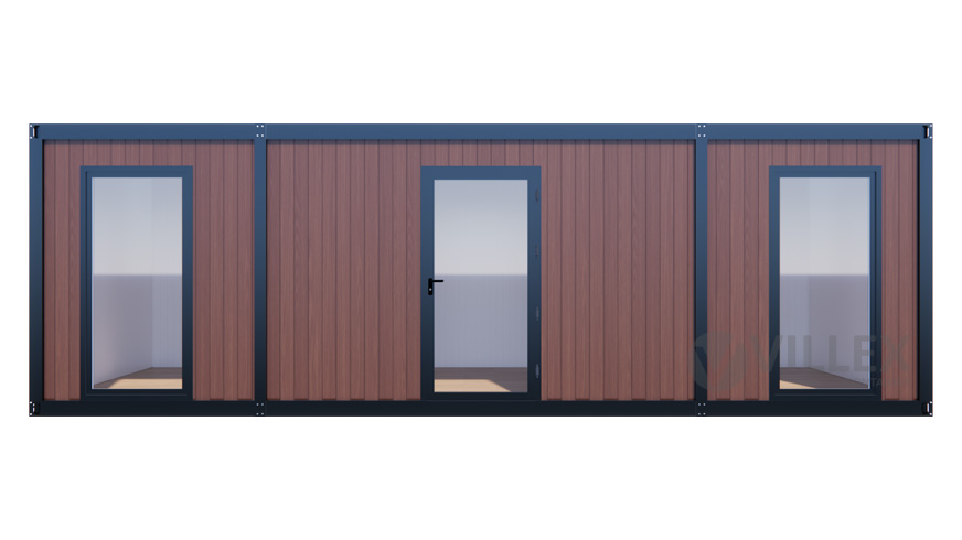 Bürocontainer Villex Ultra Wood Pavillon 2.0 ULTWP2.0