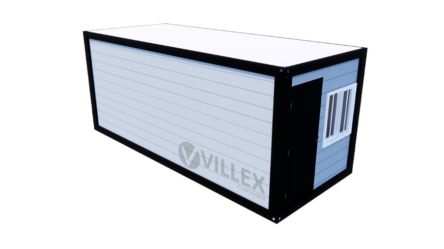 Bürocontainer Villex X-Series Grey 1.0 XSERG1.0